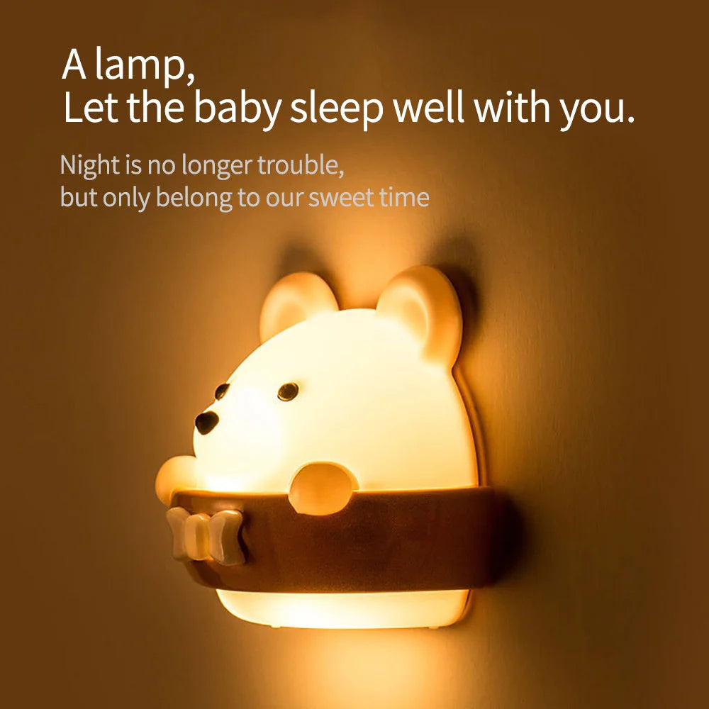 Cute Bear LED Night Light