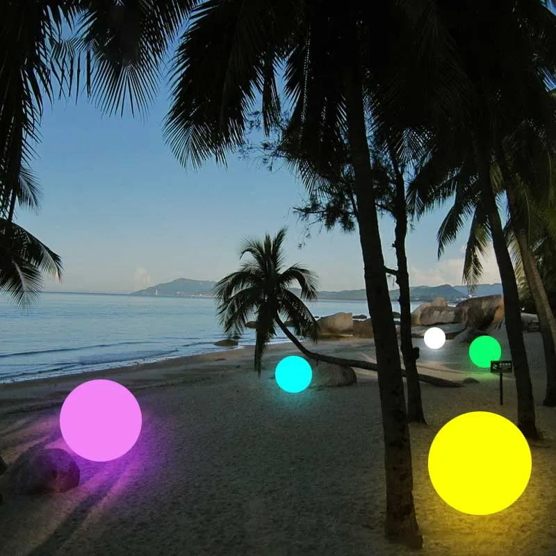 Waterproof 16 Color LED Ball Light