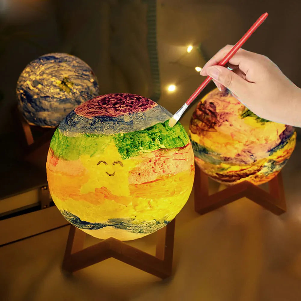 Paintable Moon nightlight!