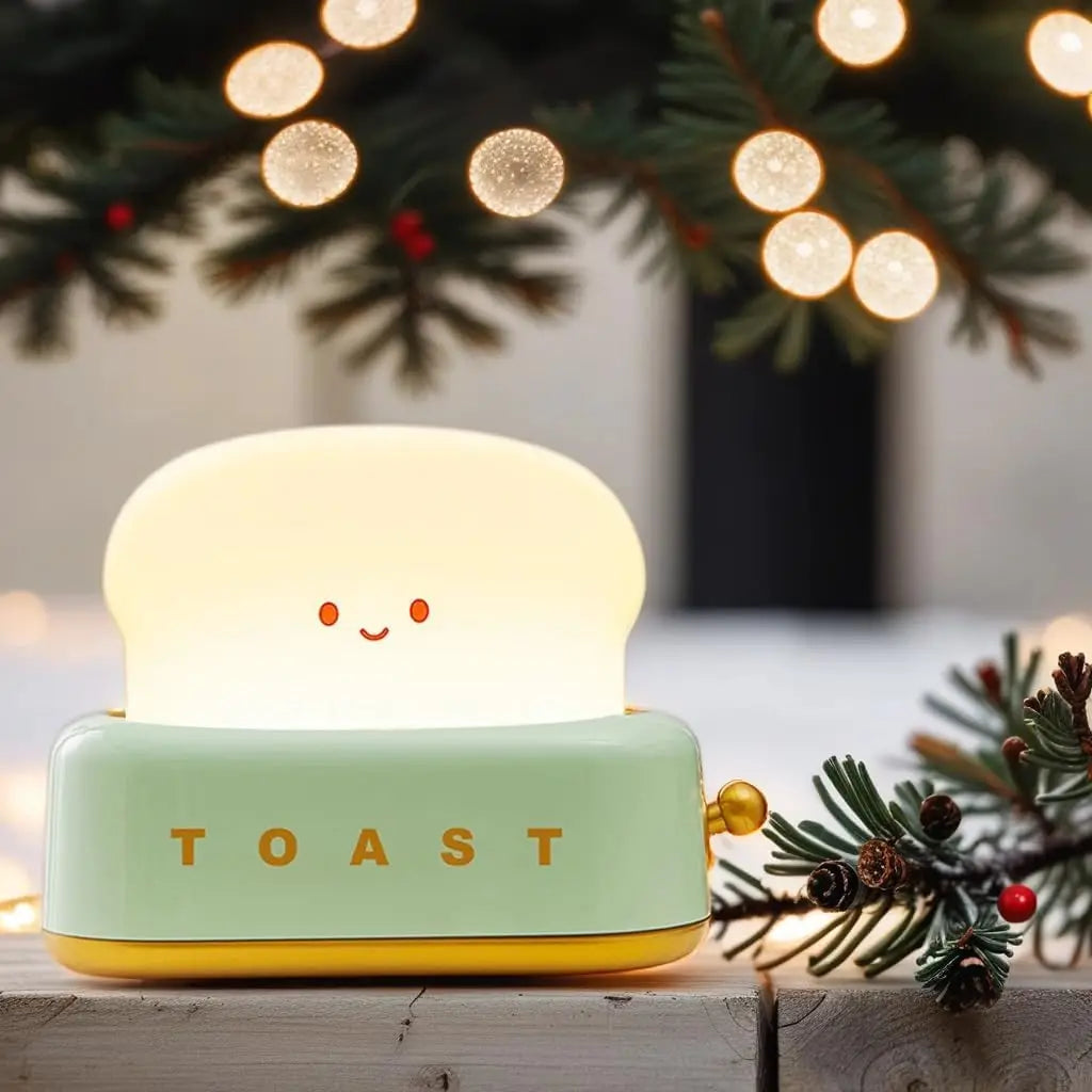 Cute toast Night Light