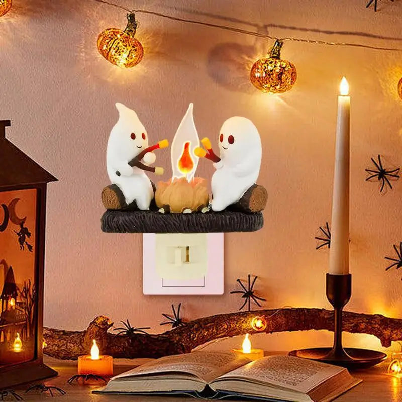 Ghost Campfire Night Light