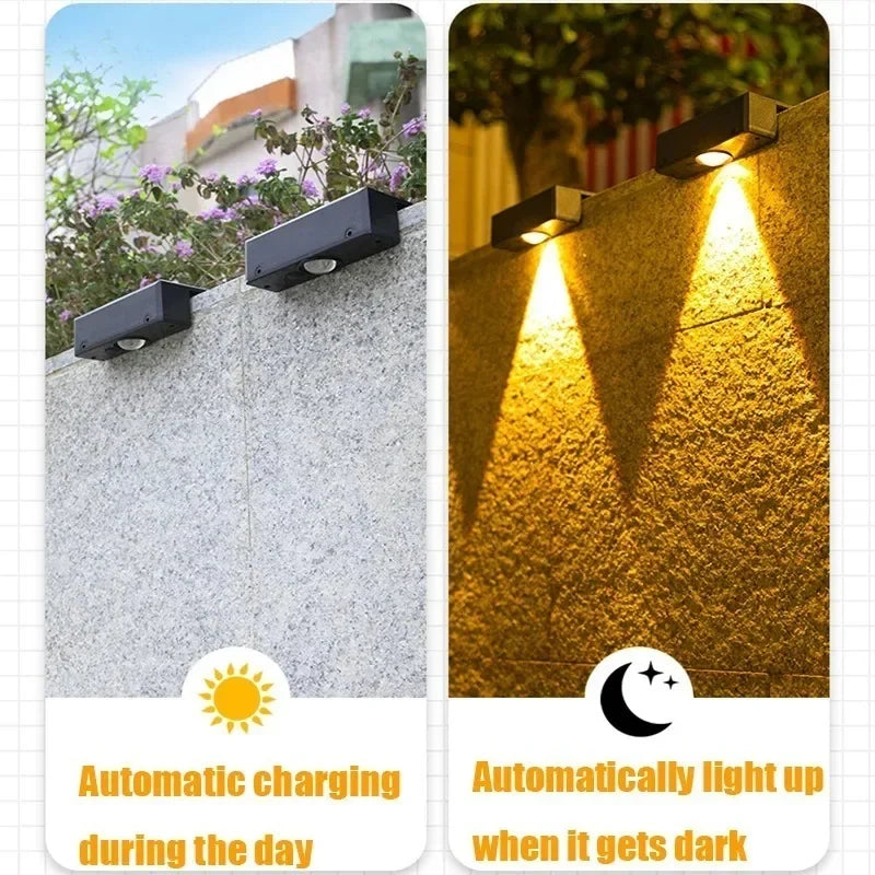 LED Solar Wall Light