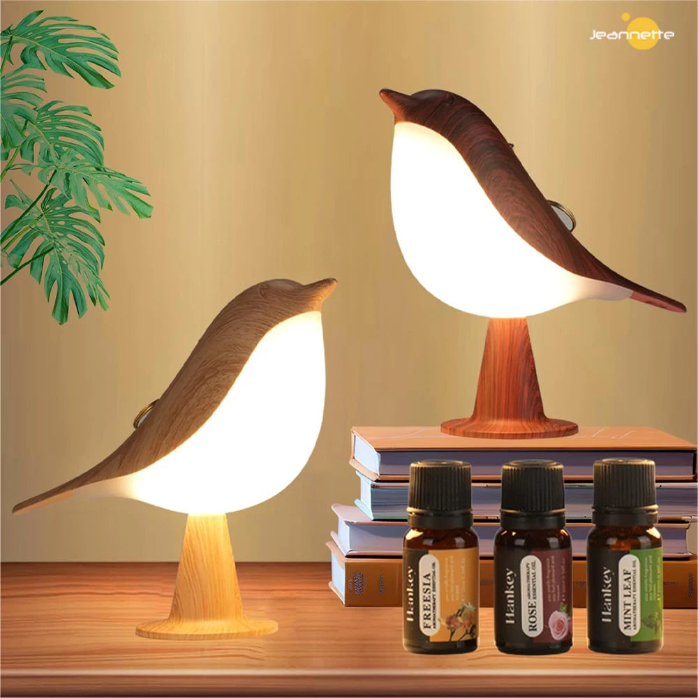 Touch Sensing Bird  Aroma Lamp