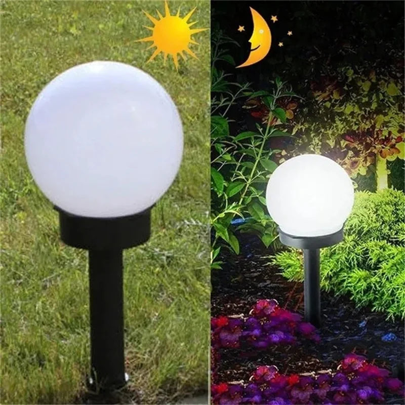 Round Ball Solar LED Pathway light