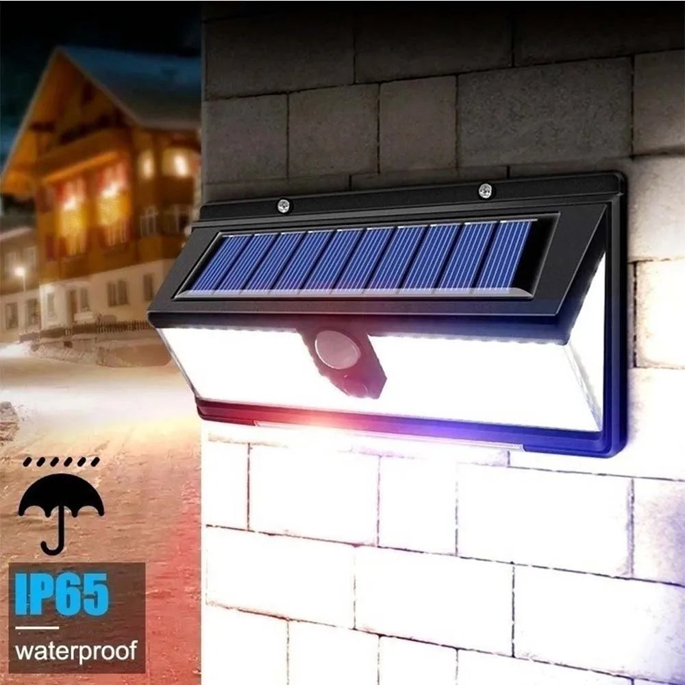 190LED Solar Powered Motion Sensing Security light