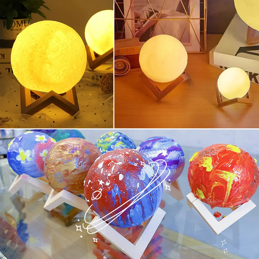 Paintable Moon nightlight!