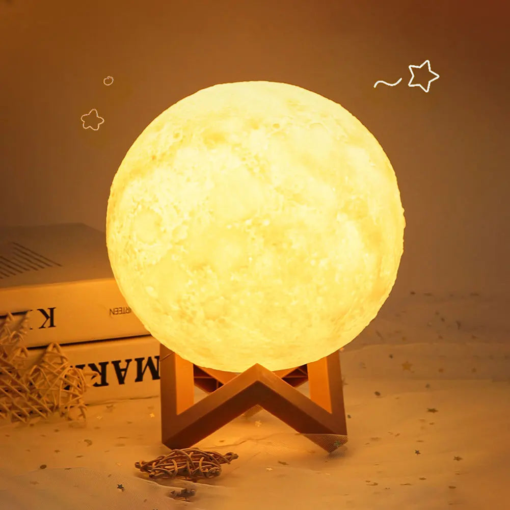 Paintable Moon nightlight!