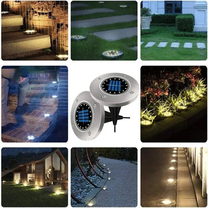 Flush look Pathway lights