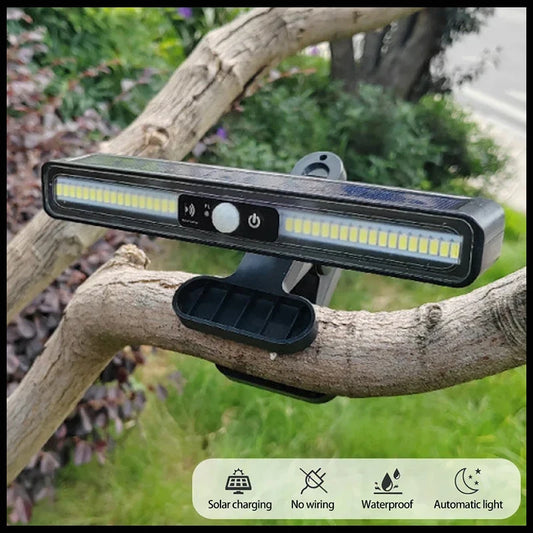 36LED Solar Powered Clamp on Motion Sensing Light