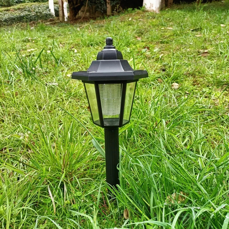 Solar Powered vintage look wall or ground Lantern/light