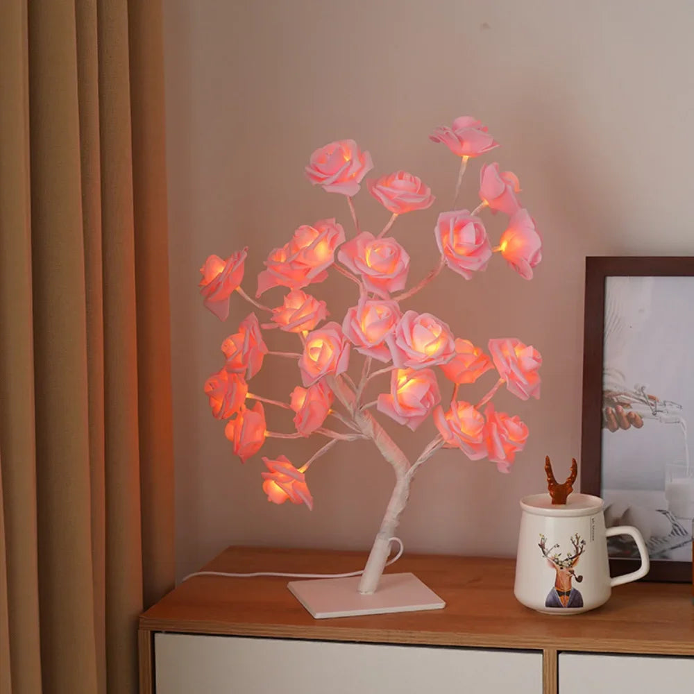 LED Rose Lamp