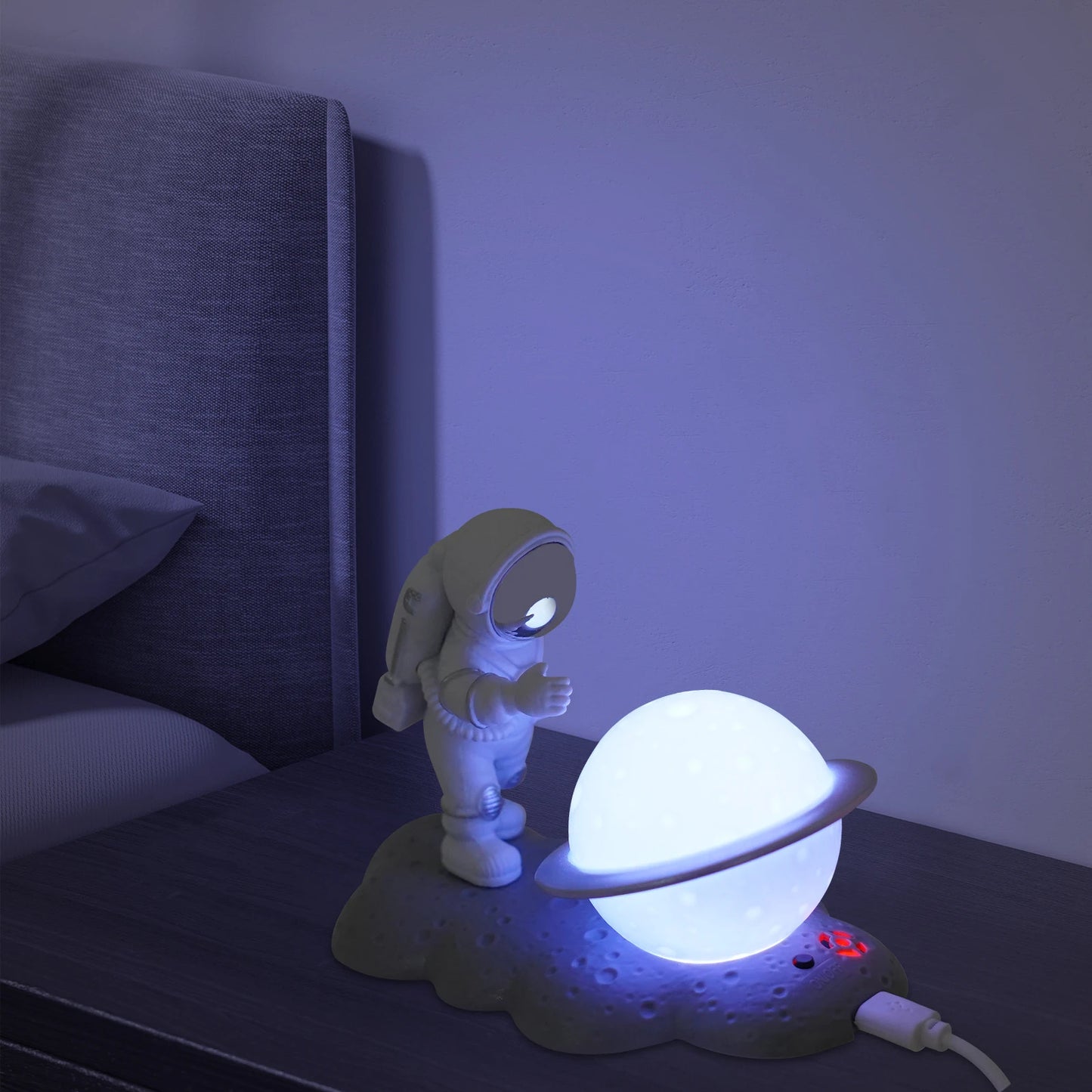 Voice activated RGB LED Astronaut Night Light!