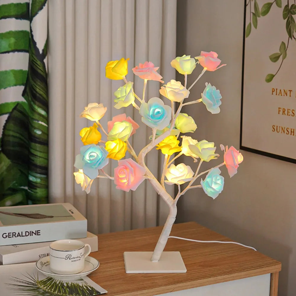 LED Rose Lamp