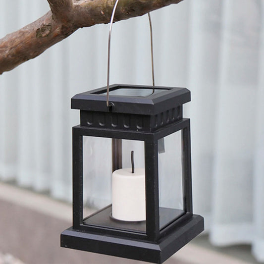 Solar Powered Vintage looking Candle Lantern