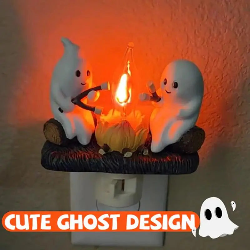 Ghost Campfire Night Light