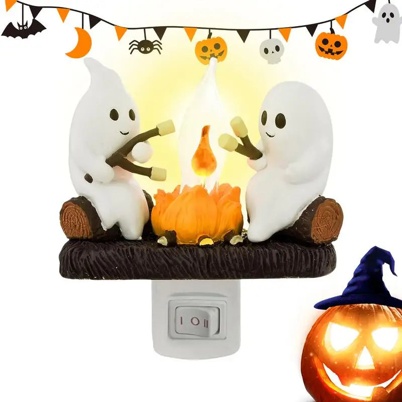 Ghost Campfire Night Light