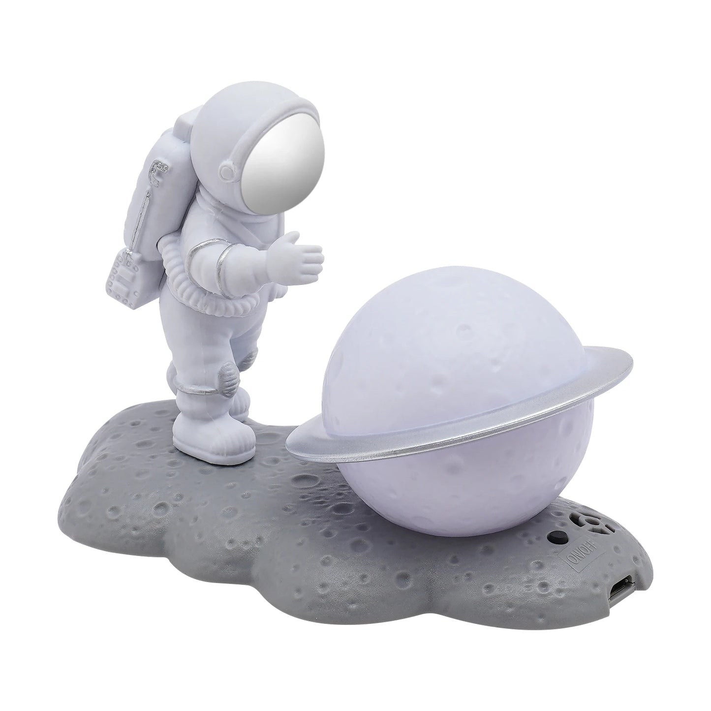 Voice activated RGB LED Astronaut Night Light!