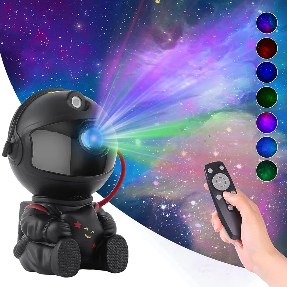 Astronaut Starry Nebula Projector Night Light