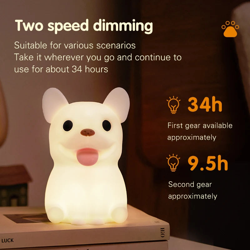 Bulldog Nightlight