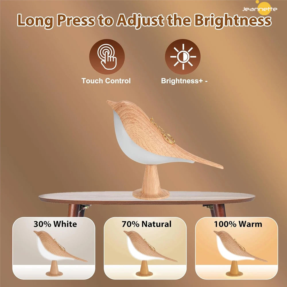 Touch Sensing Bird  Aroma Lamp