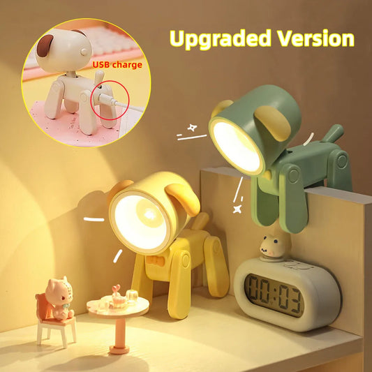 Posable puppy LED night light