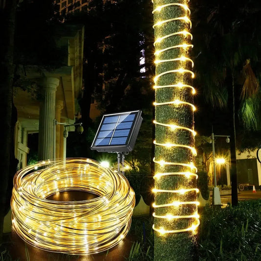 LED Solar powered Rope Strip Light